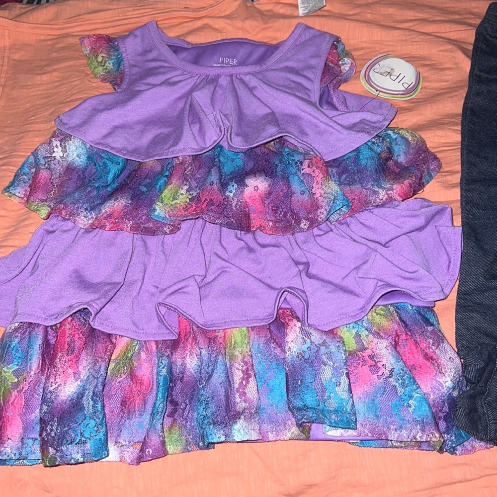 Little girls 2 piece set Sz 4-5